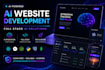 do ai website development, full stack website, full stack ai software developer