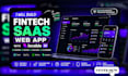 build fintech saas web app with lovable al and full stack development