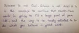 provide professional handwriting and writing services