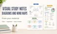 design visual study notes diagrams and mind maps