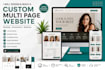 design and build a custom multi page business website