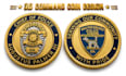 do 3d challenge coin emblem pin police coin commemorative token military badge