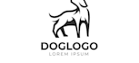do 2 lion logo, and dog ,bird, cat, crow, eagle design