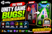 fix unity game bugs or build errors and optimize fps  in your unity mobile game