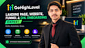be your gohighlevel landing page, website, funnel, ghl onboarding expert