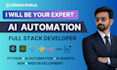 build custom n8n ai agents and workflow automation as full stack developer