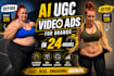 create ai ugc video ads for brands