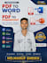 convert PDF to editable word, ppt,excel and powerpoint