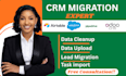 migrate your CSV and excel data into airtable, pipedrive, hubspot CRM
