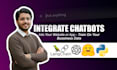 develop ai chatbot with rag and website integration