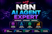 build custom n8n ai agents and workflow automations