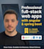 develop a professional fullstack web application