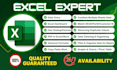 be your excel expert for data analysis and automation