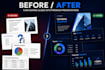 create a pitch deck presentation design
