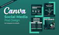 design scroll stopping canva instagram and linkedin posts