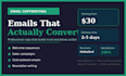 write converting email sequences and email copy