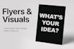 make a flyer and visuals