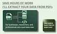 do smart PDF data extraction and mining using python