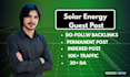 provide solar guest post backlinks on renewable energy blogs