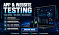 beta app testing and website testing, qa, ipad, iphone, android user testing