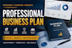 develop a professional business plan and growth roadmap