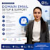 create migrate and fix domain emails