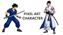 do pixel art character animation sprite sheet, assets, pixel topdown isometric