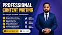 write high quality bengali bangla article and content