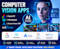 develop computer vision ai app, azure face api, mediapipe, opennn, mlflow, api