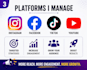 create engaging social media posts
