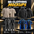 create realistic 3d clothing mockups for your brand