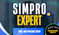 be simpro setup quote forms invoices xero integration, jobber CRM servicetitans