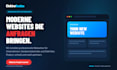 create a modern professional business website