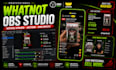 setup obs studio for whatnot vertical streams, auctions and card breaks