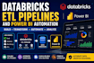 build databricks etl pipelines and power bi dashboard