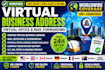 provide verified virtual business address and mail forwarding