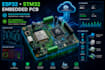 develop esp32 stm32 embedded pcb, multilayer pcb, iot hardware, embedded system