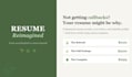 professionally rewrite your resume
