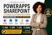 develop powerapps sharepoint intranet power automate microsoft 365 workflow spfx