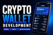 develop web3 crypto wallet app with wallet integration