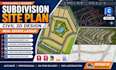 create subdivision site plan, real estate layout, grading plan civil 3d
