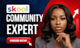setup skool online course skool credit repair skool community skool setup