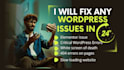 fix wordpress website issues and  errors fast bug repair