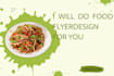 design eye catching food flyer design