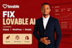 fix lovable ai lovable to wordpress lovable shopify lovable deploy and migration