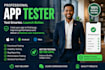 provide 12 testers closed testing 20 testers mobile app testing 12 testers