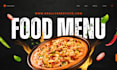 design digital menu resturant menu digital menu board food menu
