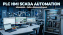 program mitsubishi delta siemens plc hmi and scada systems
