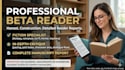 be your professional book beta reader and critic