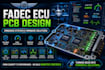 design custom ecu pcb, embedded systems, stm32 esp32 firmware, avionics hardware